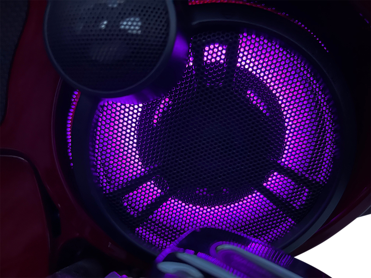 Custom Dynamics Speaker Light - Upper Fairing PG-SPEAKER-F-1 - Cycle City Outdoors