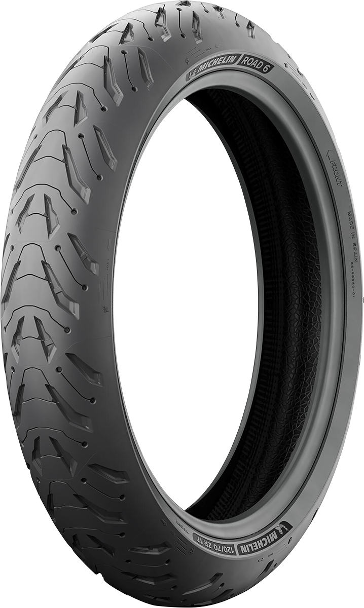 MICHELIN Tire - Road 6 - Front - 120/60ZR17 - (55W) 46002 - Cycle City Outdoors