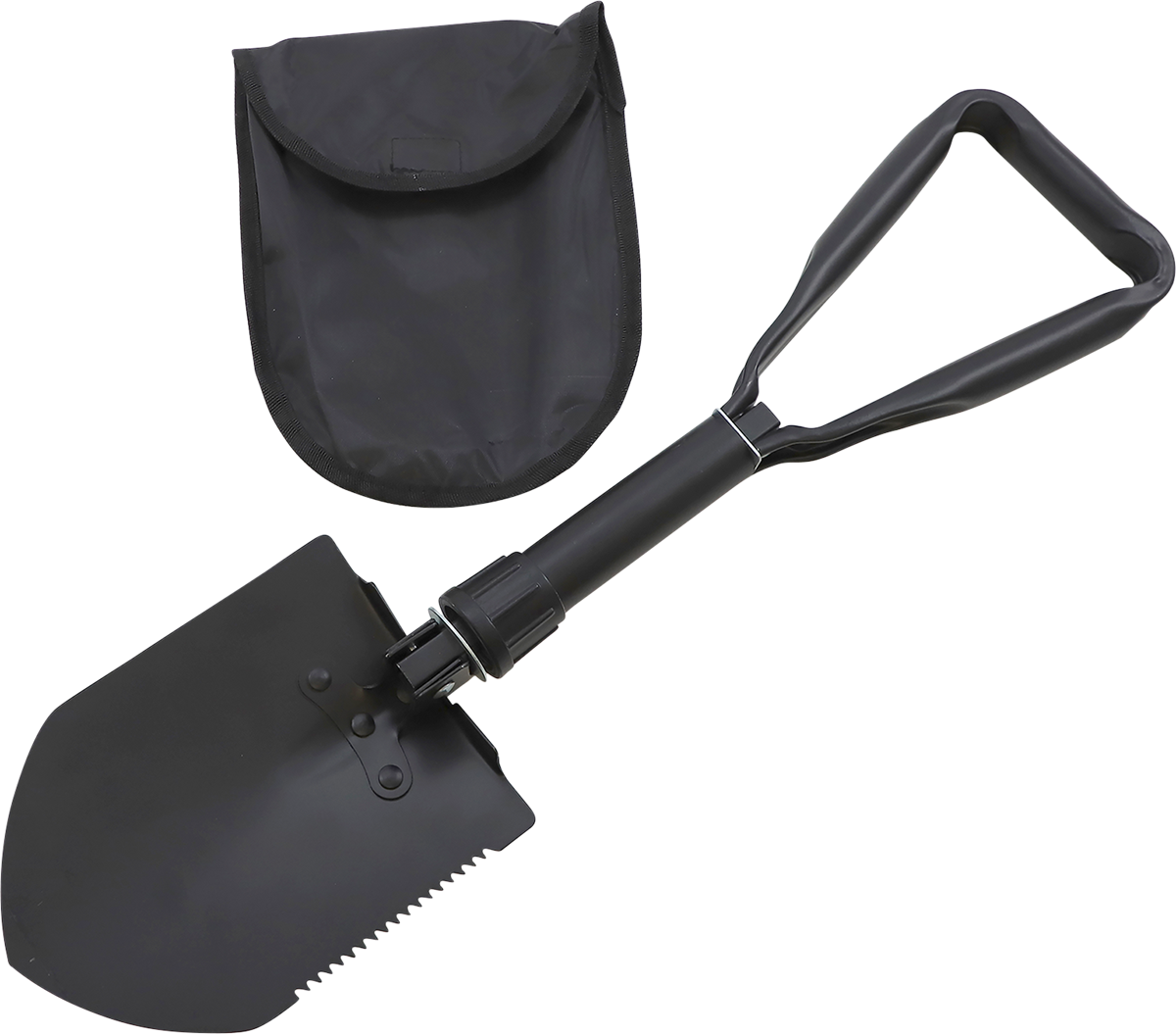 MOOSE RACING Foldable Shovel - Black O15-7013 - Cycle City Outdoors