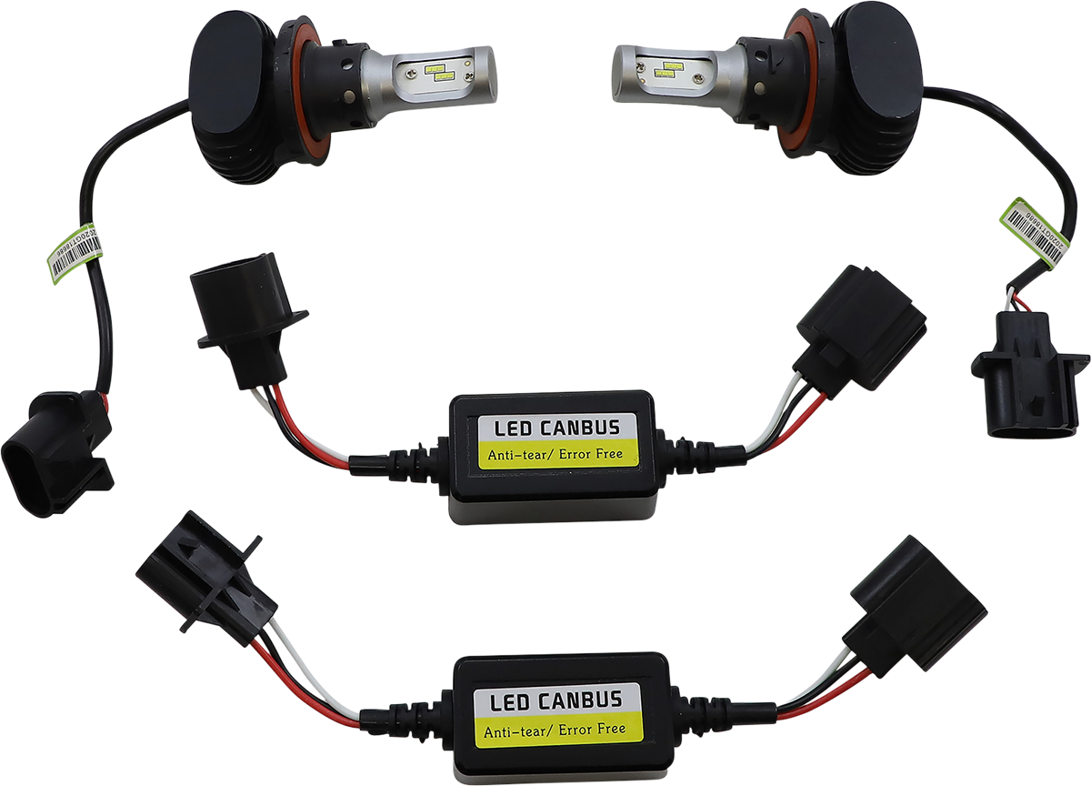 MOOSE RACING LED Headlight Bulbs - Polaris Q20-5001 - Cycle City Outdoors
