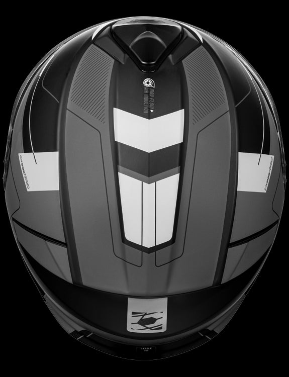 Castle CX935 Helmet Raid Matte Charcoal/Silver Large