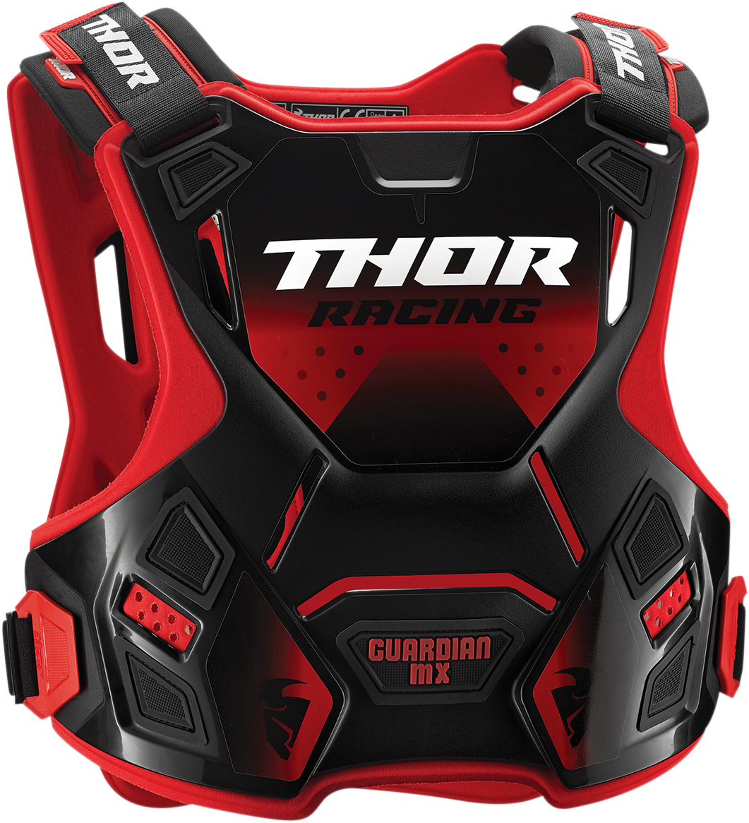 Thor Guardian MX Deflector - Red/Black - M/L 2701-0864 - Cycle City Outdoors