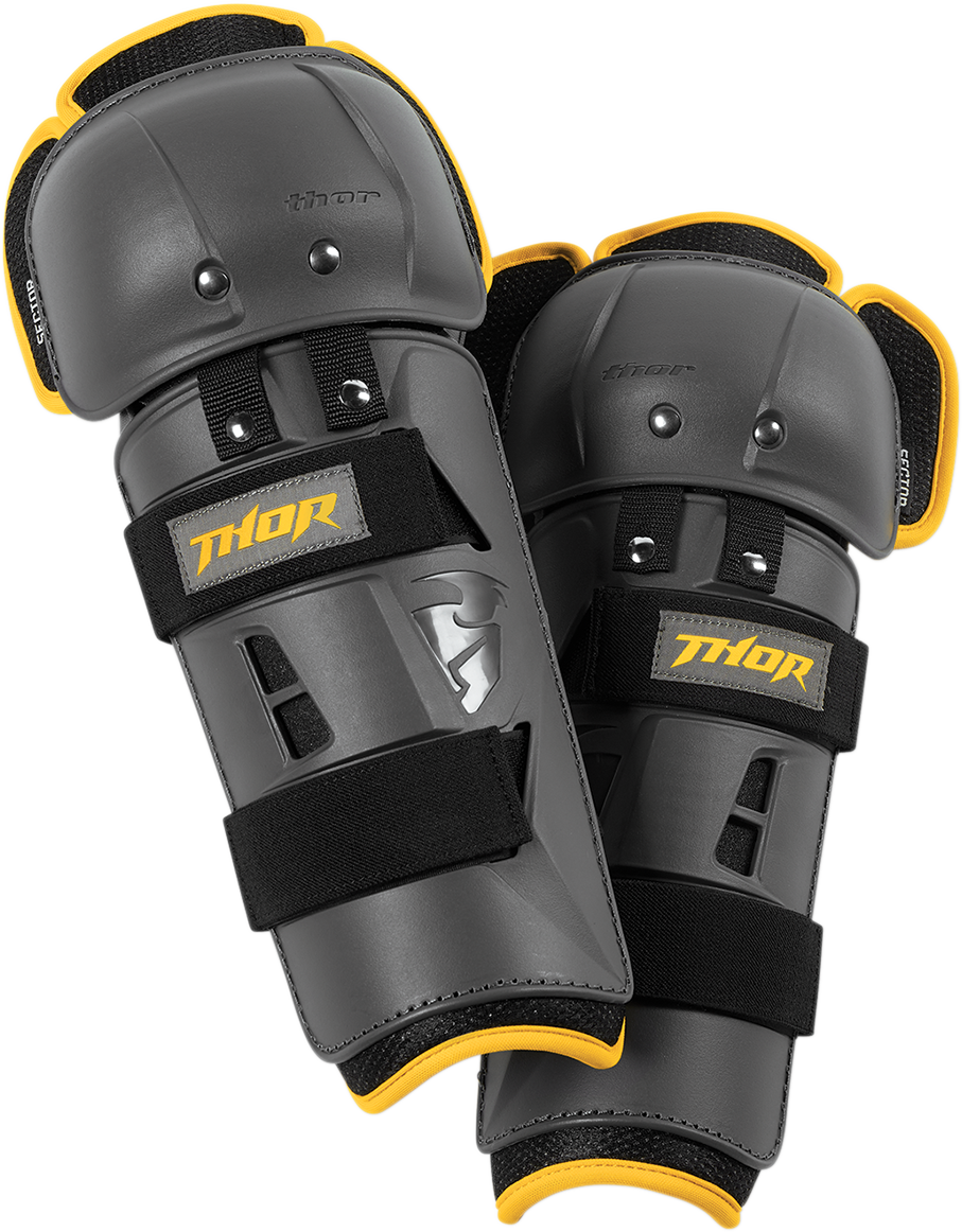THOR Sector GP Knee Guards - Gray 2704-0429