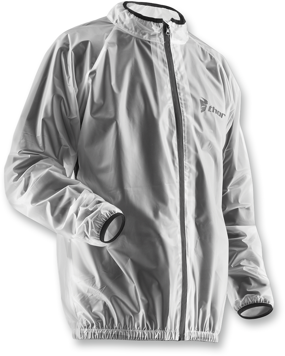 Thor Clear Rain Jacket - Clear - Medium 2854-0140 - Cycle City Outdoors
