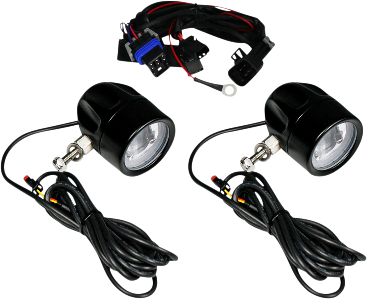 Custom Dynamics Fog Light - Black PB-FOG-CHAL-B - Cycle City Outdoors