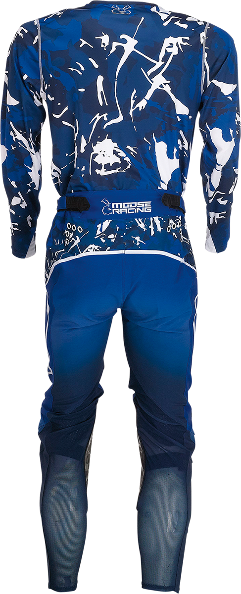 MOOSE RACING Agroid Jersey - Blue/White - Large 2910-7008 - Cycle City Outdoors