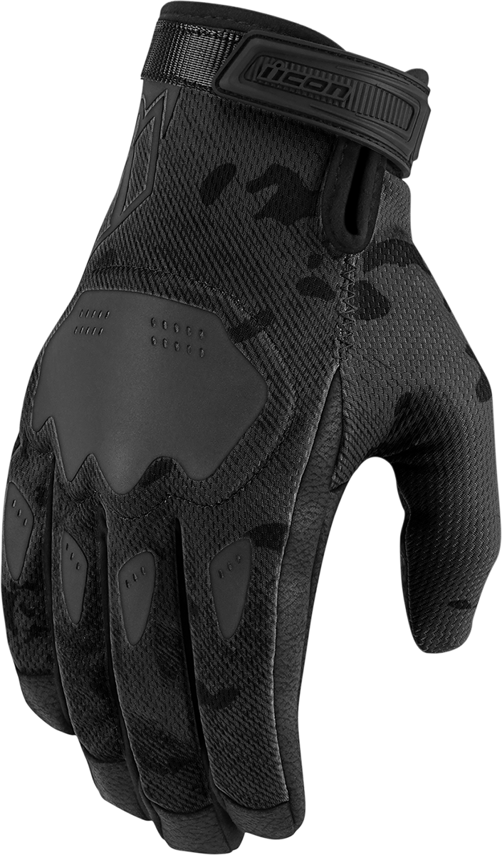 ICON Hooligan* CE Gloves - Dark Camo - 2XL 3301-4400