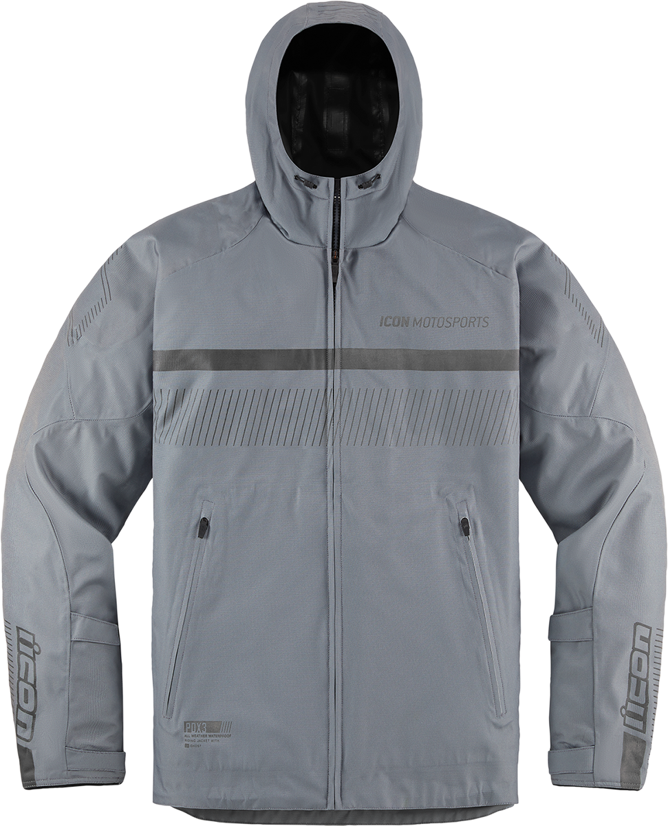 ICON PDX3* Jacket - Gray - XL 2820-5818
