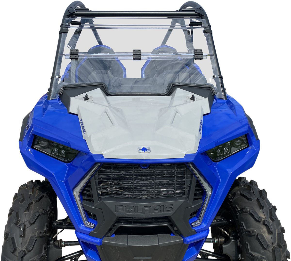 MOOSE UTILITY Full Folding Windshield - Deluxe - RZR Trail V000291-12200M