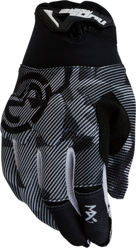 MOOSE RACING Youth MX1* Gloves - Black/White - XS 3332-1717 - Cycle City Outdoors