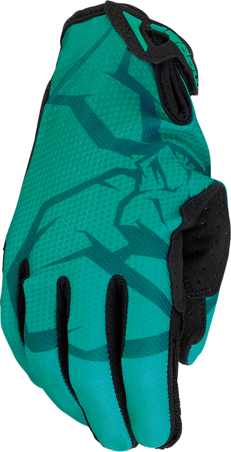 MOOSE RACING Agroid* Pro Gloves- Teal - Large 3330-7177 - Cycle City Outdoors