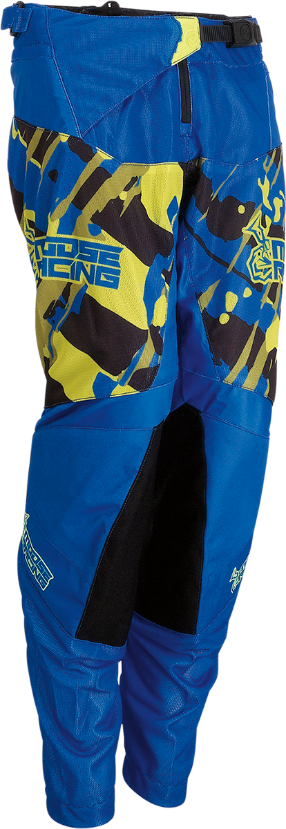 MOOSE RACING Youth Agroid Pants - Blue/Hi Vis - 20 2903-2166 - Cycle City Outdoors