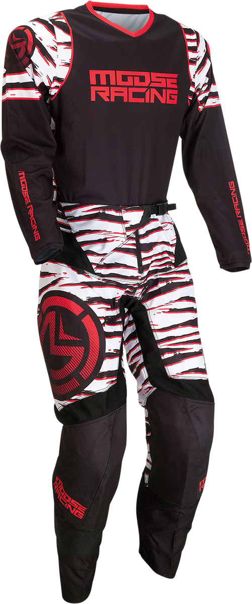 MOOSE RACING Qualifier Pants - Black/Red - 40 2901-10056 - Cycle City Outdoors