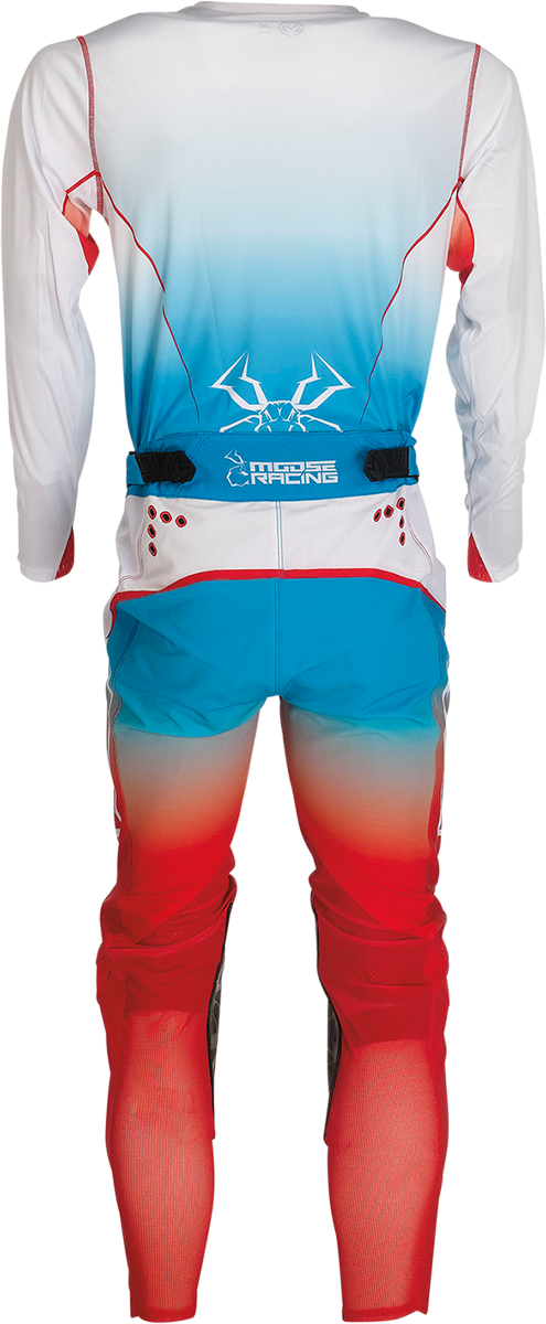 MOOSE RACING Agroid Pants - Red/White/Blue - 30 2901-10073 - Cycle City Outdoors