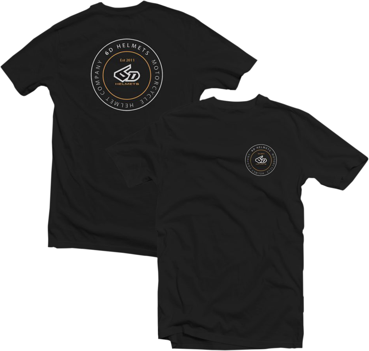 6D HELMETS 6D Company T-Shirt - Black - Large 50-4317