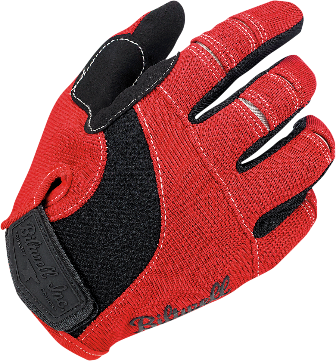 BILTWELL Moto Gloves - Red/White/Blue - Small 1501-1208-002