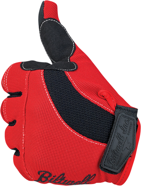 BILTWELL Moto Gloves - Red/White/Blue - XS 1501-1208-001