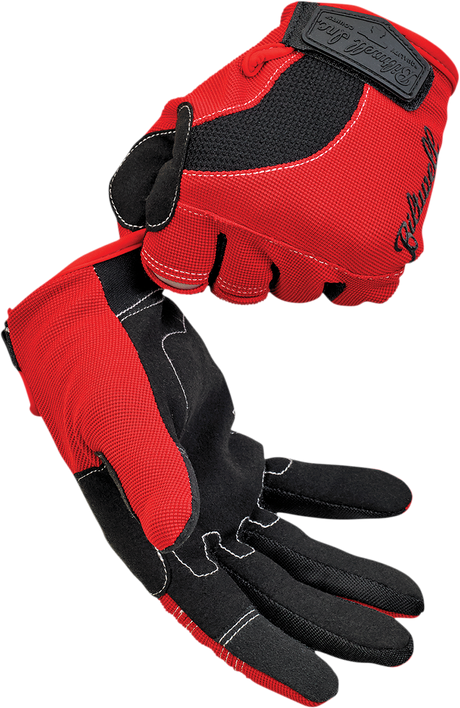 BILTWELL Moto Gloves - Red/White/Blue - XS 1501-1208-001