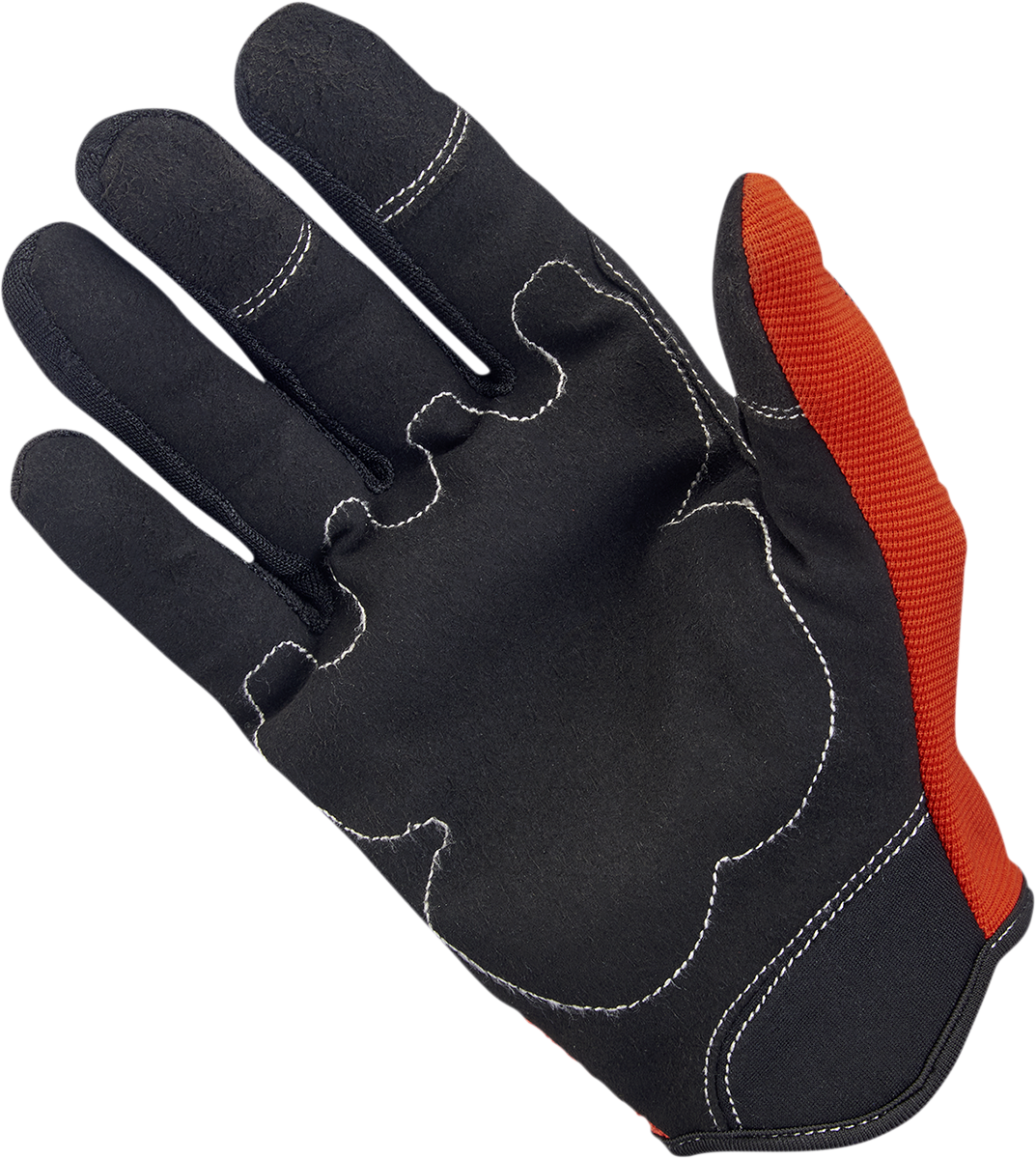 BILTWELL Moto Gloves - Orange/Black - Large 1501-0106-004