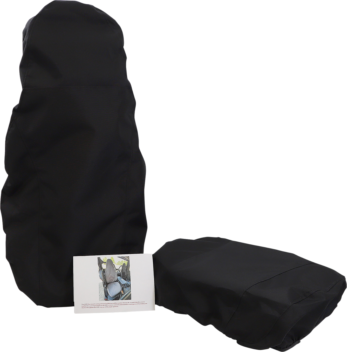 MOOSE UTILITY Seat Cover - Black YWX2BS-11