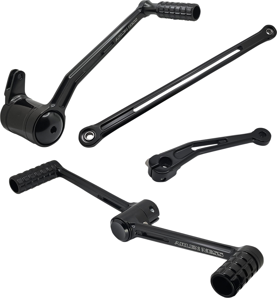 ARLEN NESS Deep Cut Foot Control Kit w/ Heel/Toe Shifter - Black 420-106