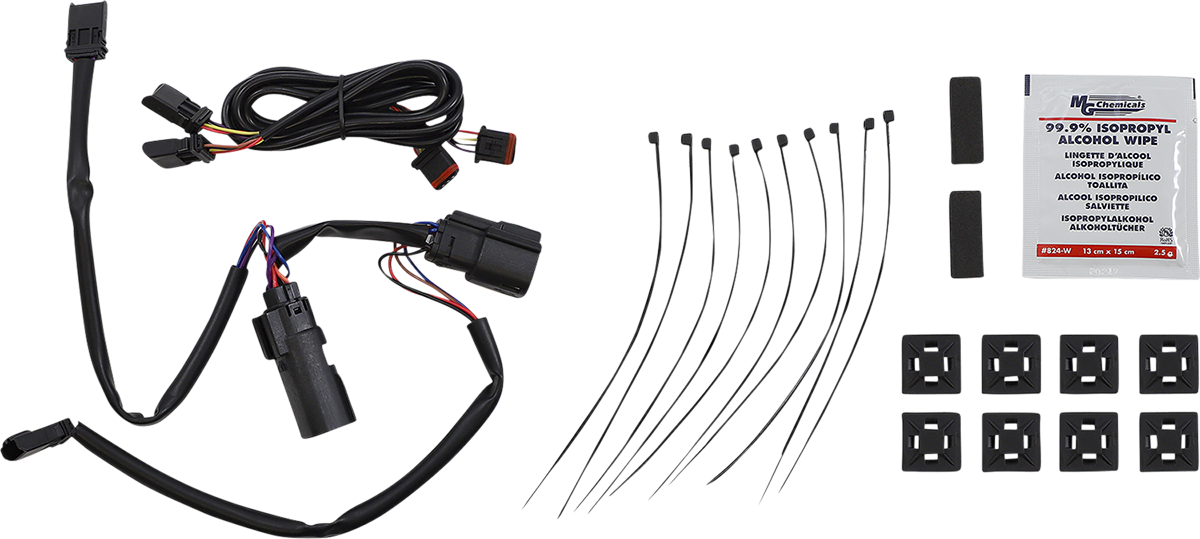 Custom Dynamics Latch Light - Saddlebag - Dual Color - Red - Chrome CD-SBL-DC4-RC - Cycle City Outdoors