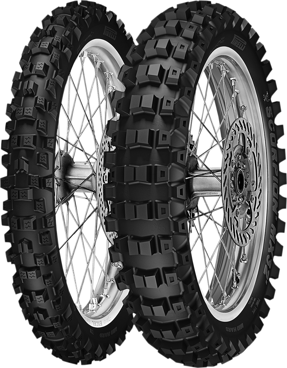 PIRELLI Tire - Scorpion™ MX32™ Mid Hard - Front - 90/100-21 - 51M 3842600