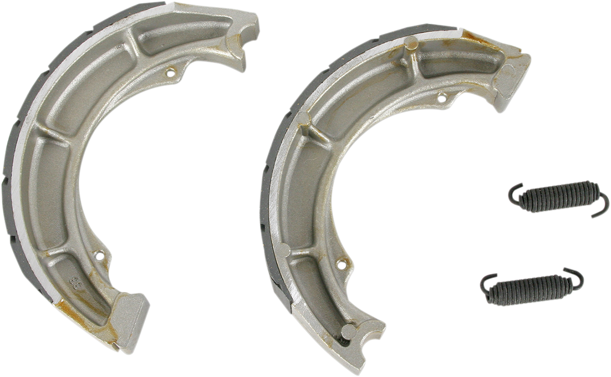 EBC "G" Grooved Sintered Brake Shoes - 606G (Suzuki LS 650 P Savage / Hyosung GV250 1979–2022)