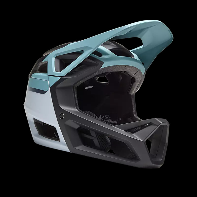 Fox Proframe Rizer Pale MTB Helmet Blue MD