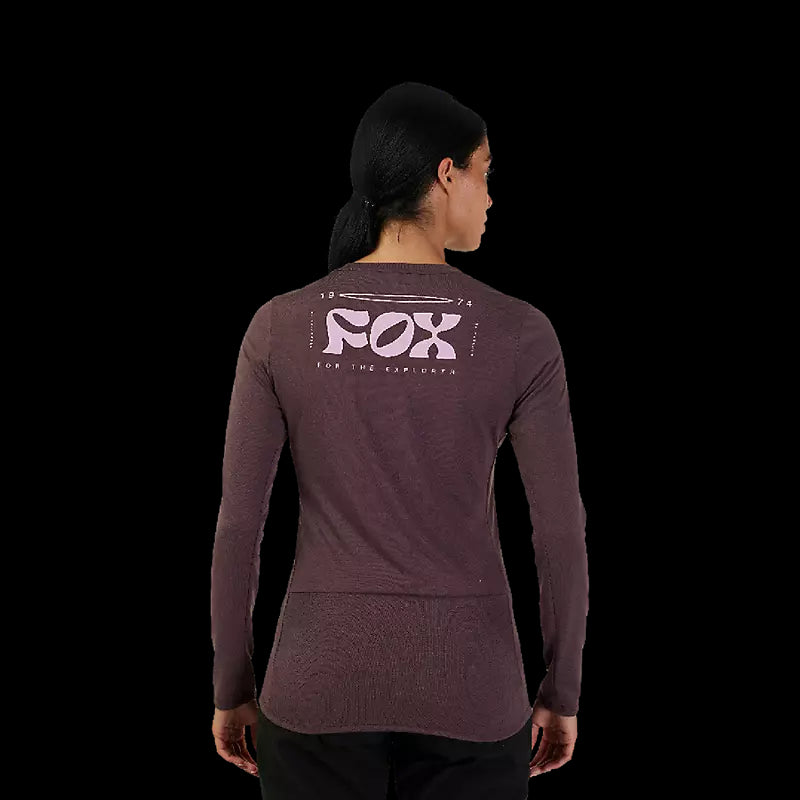 Fox Racing - Womens Ranger Drirelease® Long Sleeve Jersey - Purple - S