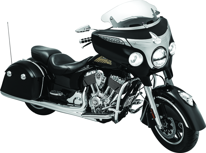 Kuryakyn Saddlebag Top Trim Indian Chrome - Cycle City Outdoors