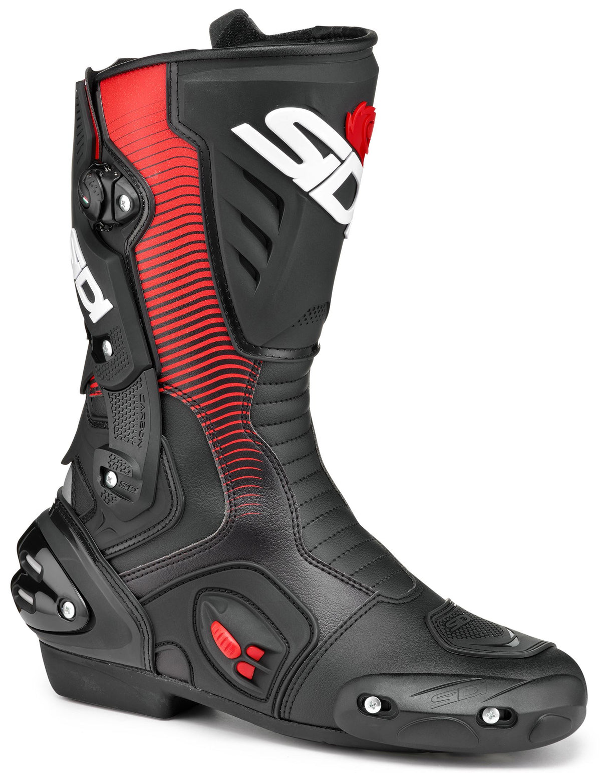 Sidi Vertigo 2 Motorcycle Boots | Tecno-3 Iron Calf Adjustment & Ventilated Ankle Braces