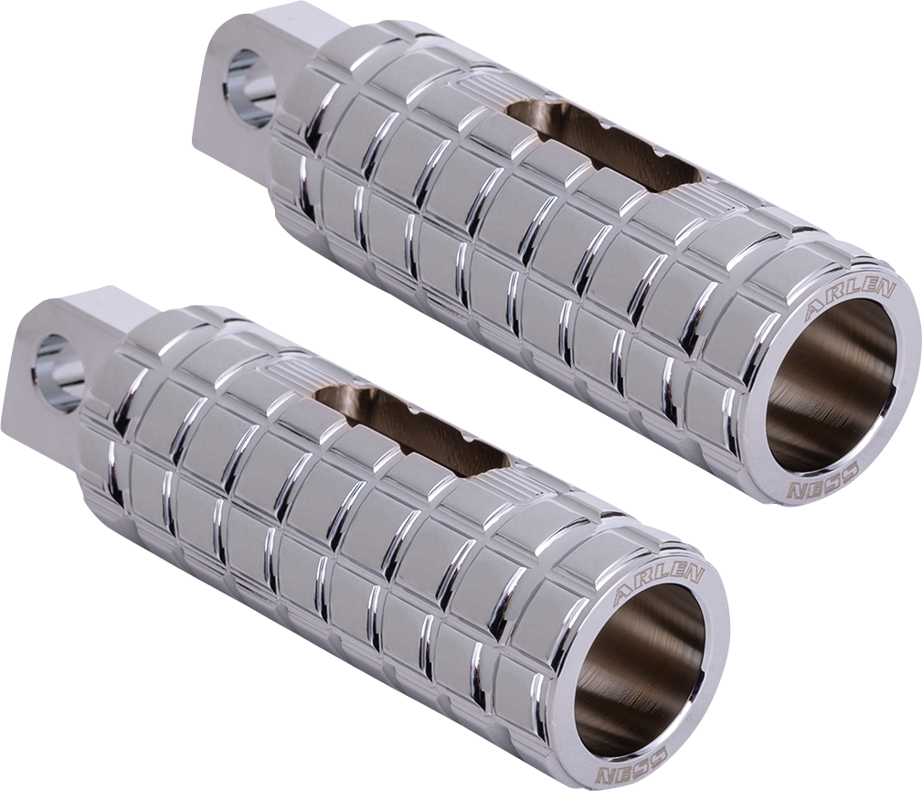ARLEN NESS Footpegs - Male - Chrome 400-035