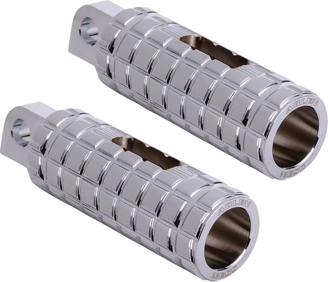 ARLEN NESS Footpegs - Passenger - Chrome 400-039