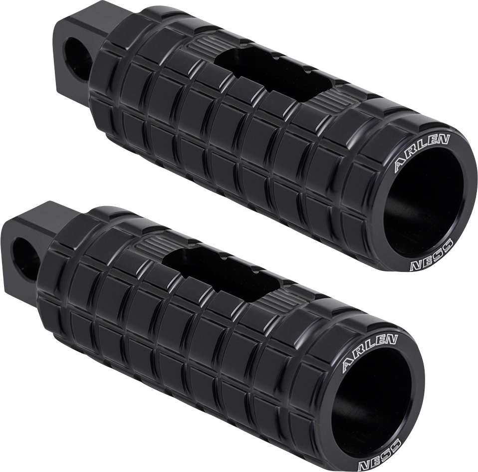 ARLEN NESS Footpegs - Passenger - Black 400-038