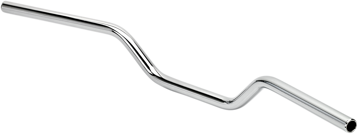 BILTWELL 7/8" Handlebar - Tracker - Smooth - Chrome 6109-1052