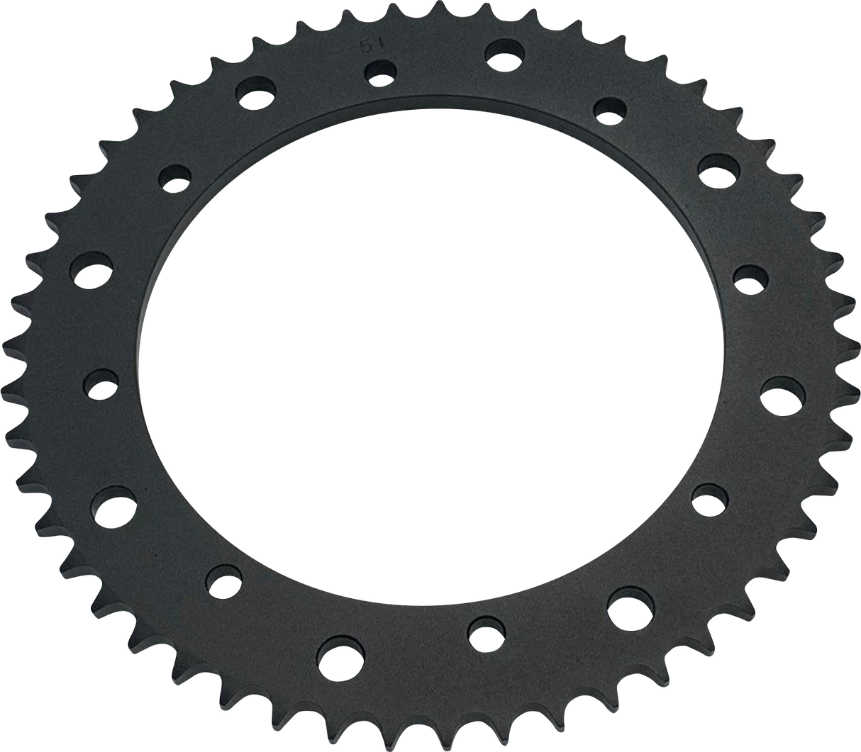 DRAG SPECIALTIES Rear Sprocket - 51 Tooth - Black - Touring/Trike 201401