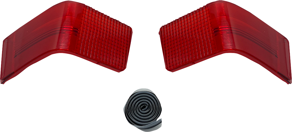 Custom Dynamics Taillight Lens - Tour-Pak - Red CD-TP-LENS-R - Cycle City Outdoors
