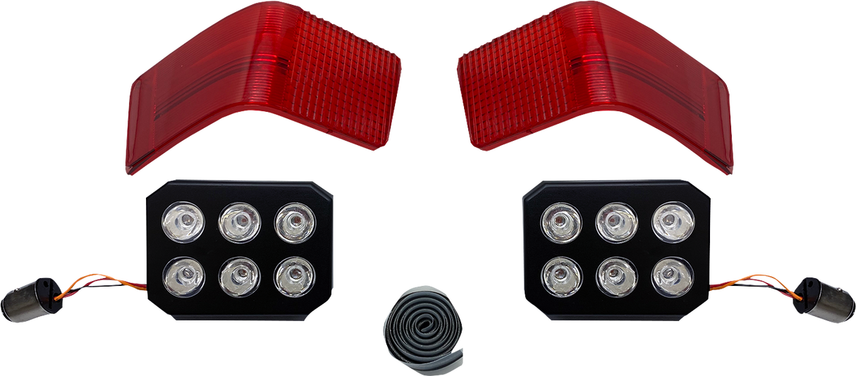 Custom Dynamics LED Light - Tour-Pak - Red CD-TP-13-R - Cycle City Outdoors