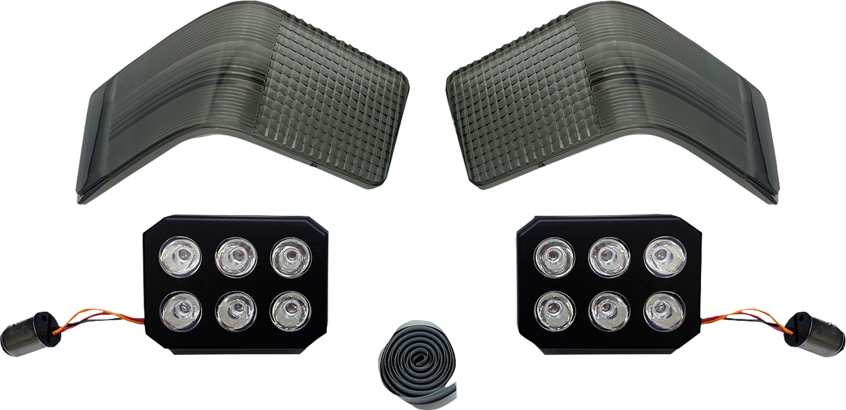 Custom Dynamics LED Light - Tour-Pak - Smoke CD-TP-13-S - Cycle City Outdoors