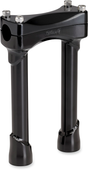 BILTWELL Murdock Handlebar Risers - 8" - Black 6403-201-08