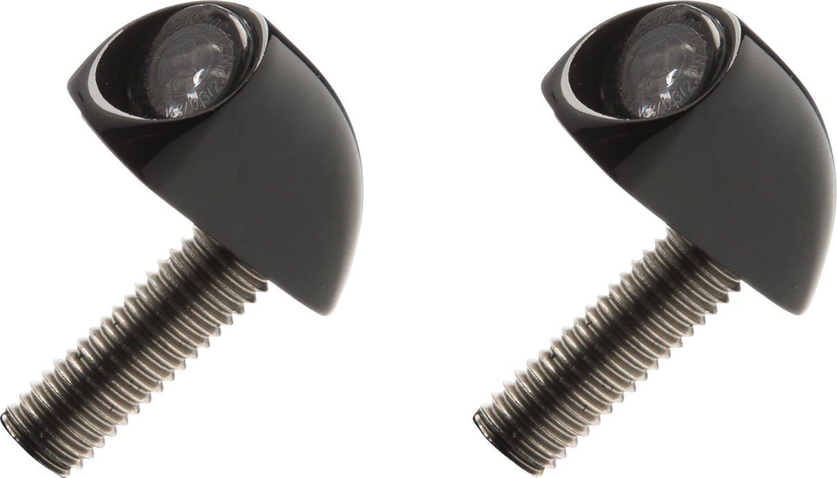 KODLIN USA 3-1 Bullet Rear Indicator Lights - Smooth - Black K68463
