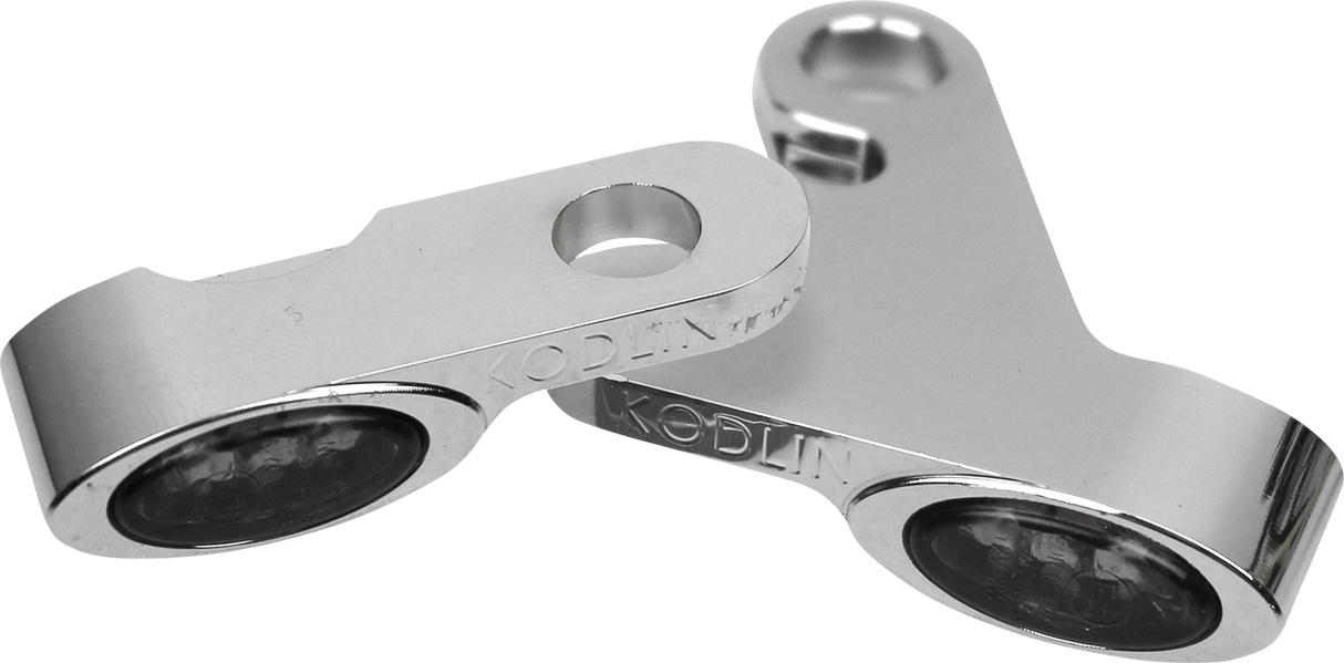 KODLIN USA LED 2-1 Front Turn Signal w/ Running Light - Chrome K68501