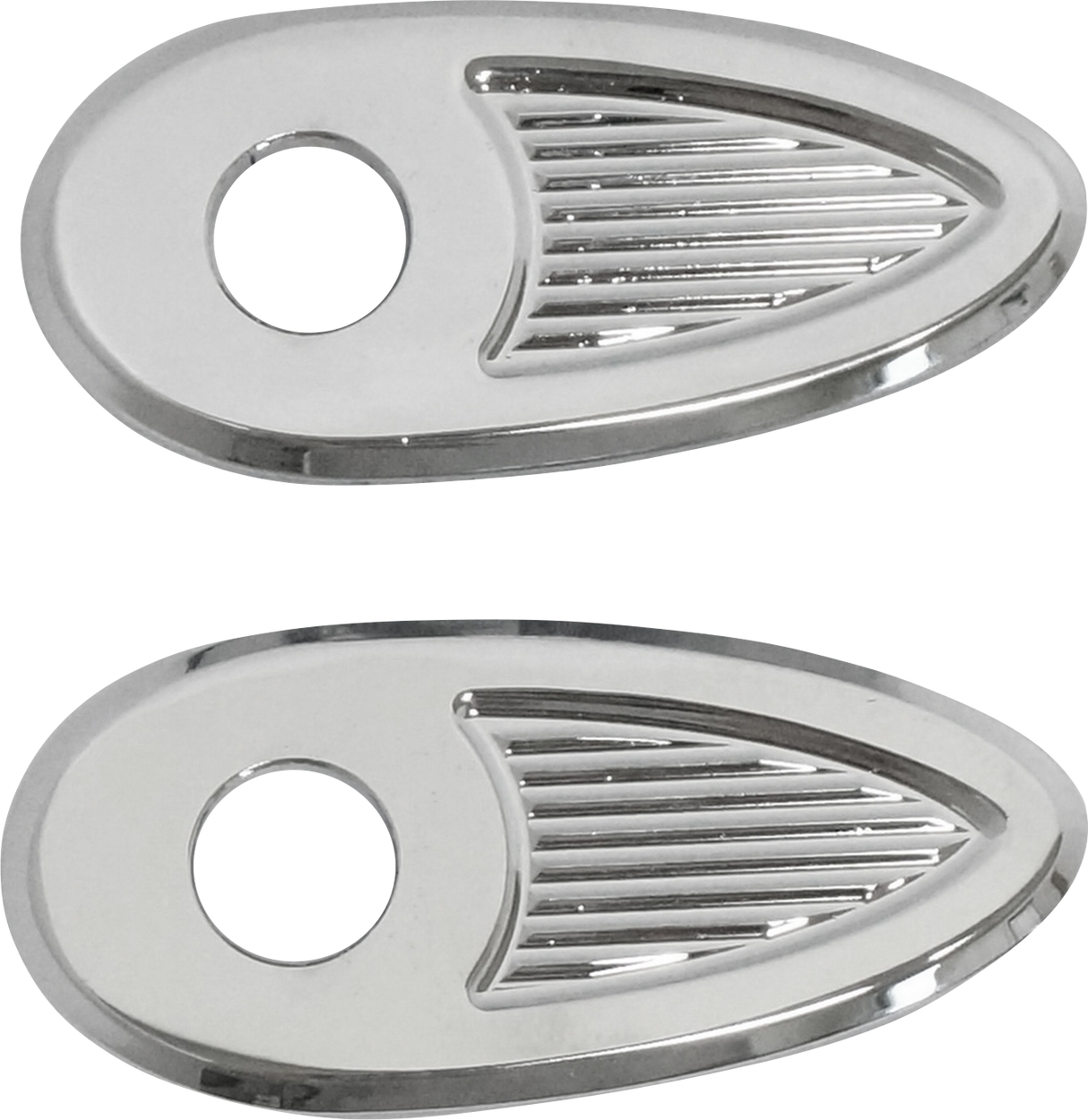 KODLIN USA Fender Strut Adapter - Rear - Chrome K68485