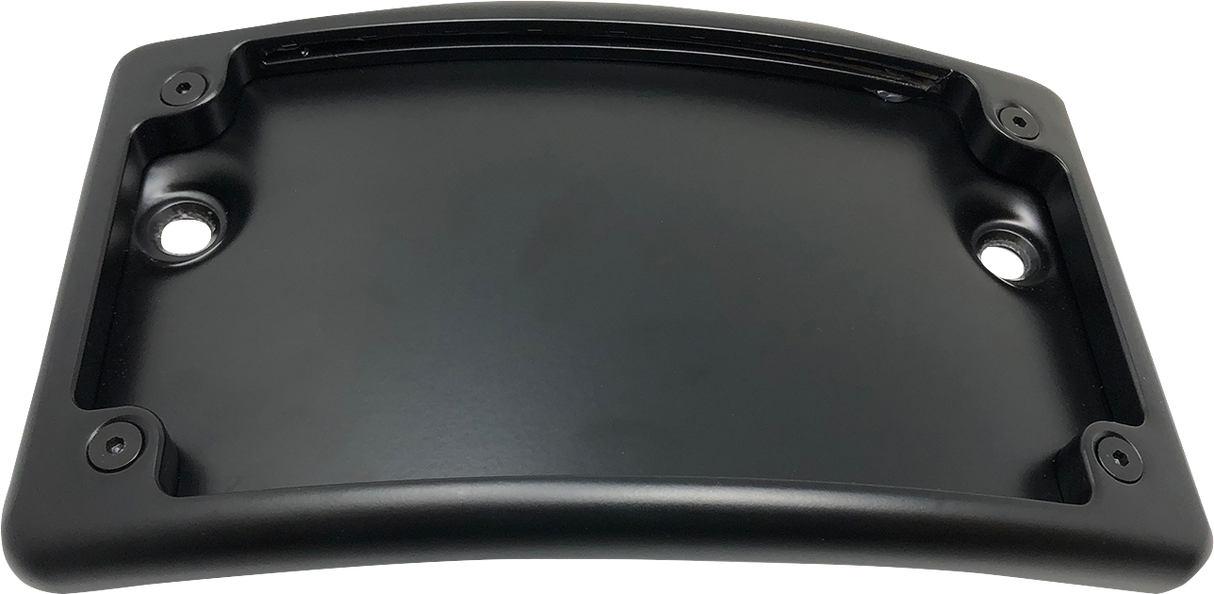 KODLIN USA License Plate Kit - Curved - Black KUS20100