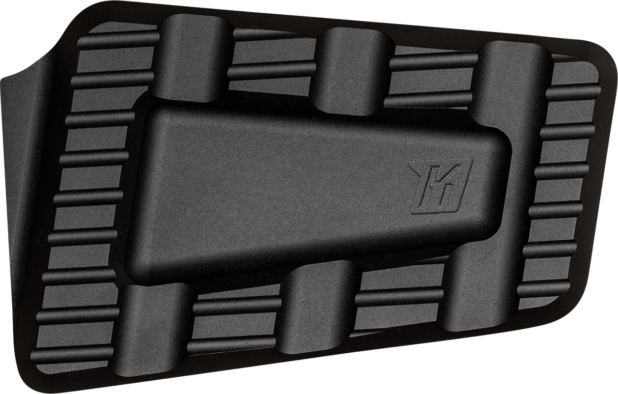 KODLIN USA Trackboard Brake Pedal Pad - Aluminum - Black K73242