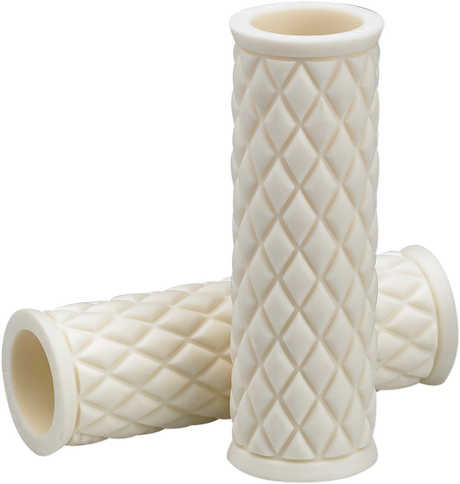 BILTWELL Alumicore Grips - Replacement - White 6706-0201