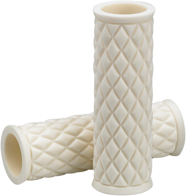 BILTWELL Alumicore Grips - Replacement - White 6706-0201