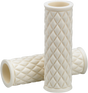 BILTWELL Alumicore Grips - Replacement - White 6706-0201