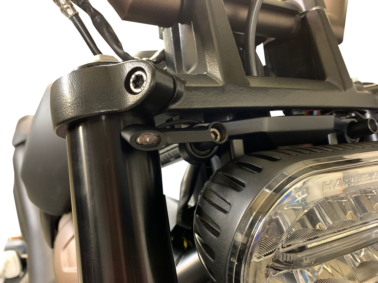 KODLIN USA Front Turn Signals - Sportster S - Black K68497